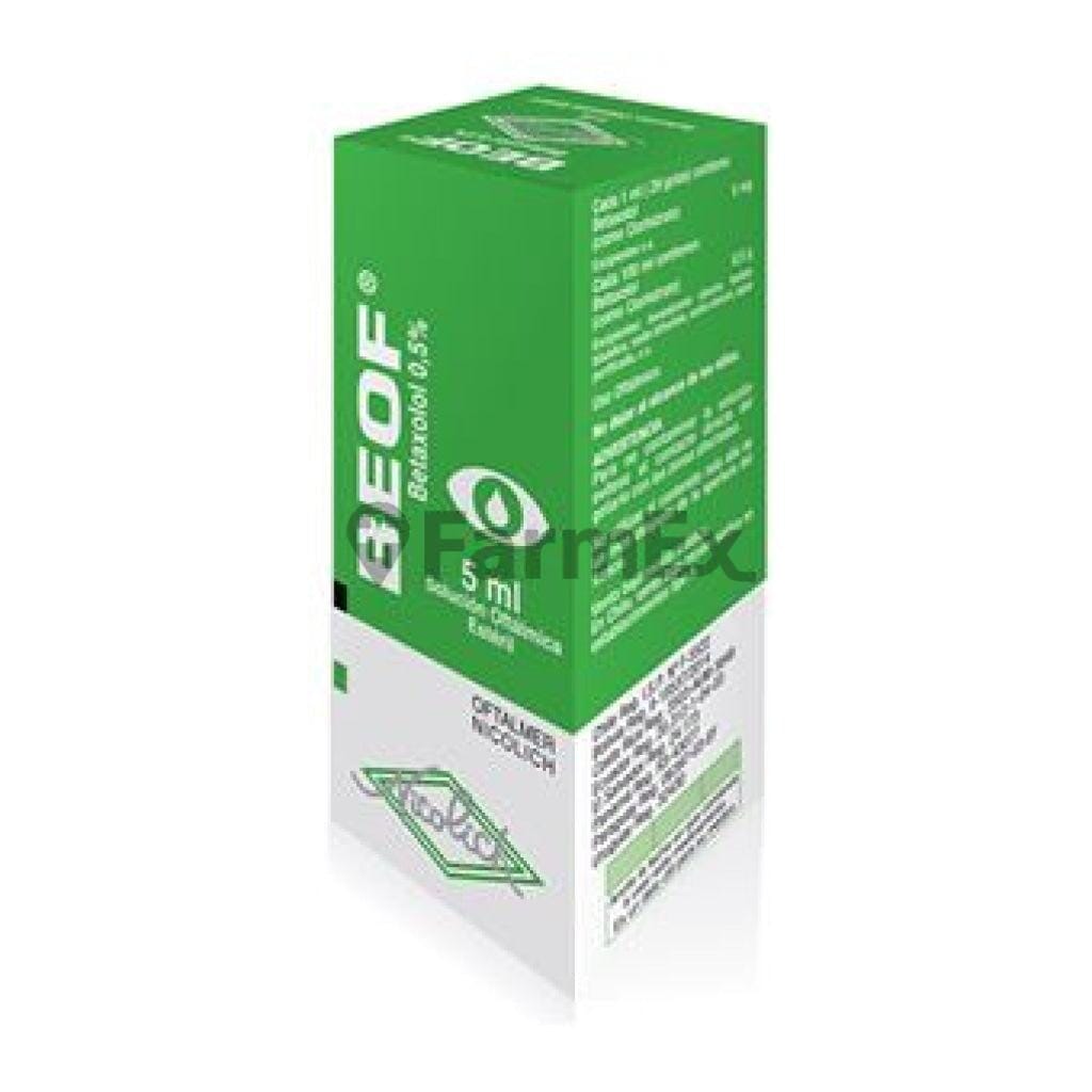 Beof Solución Oftálmica 0,5% x 5 mL Farmex-Pluxee-Persistente